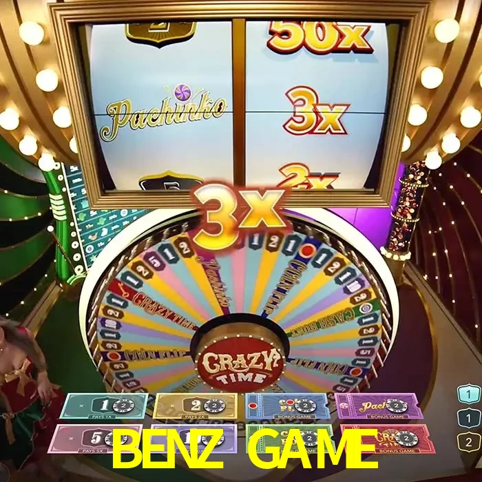 BENZ GAME — Crazy Time live game show | Play on Android APK & iPhone for real money | Evolution